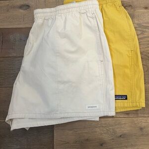 New Patagonia Funhoggers Shorts Size XL/2 pair bundle